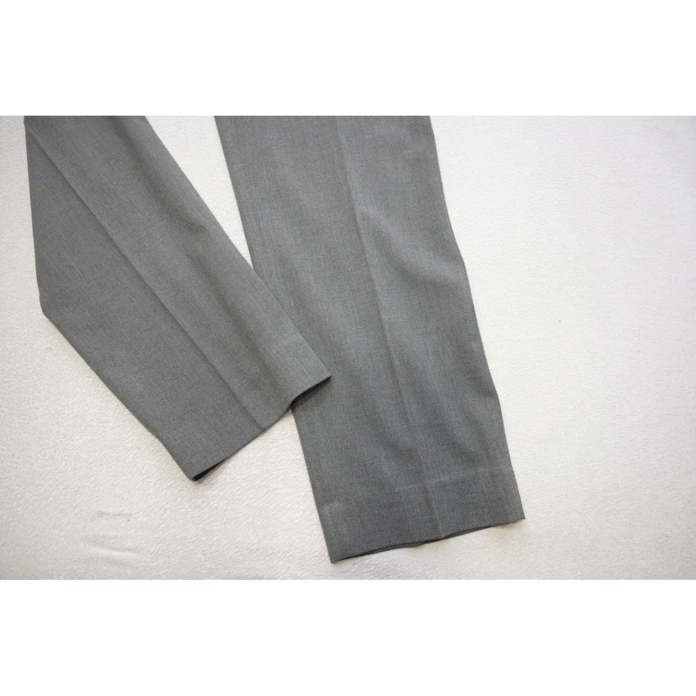 Nautica 2 Piece Suit Mens Size 44L 36x32 Grey Two Button Formal Excellent